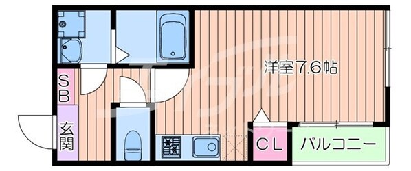 千林大宮駅 徒歩7分 2階の物件間取画像